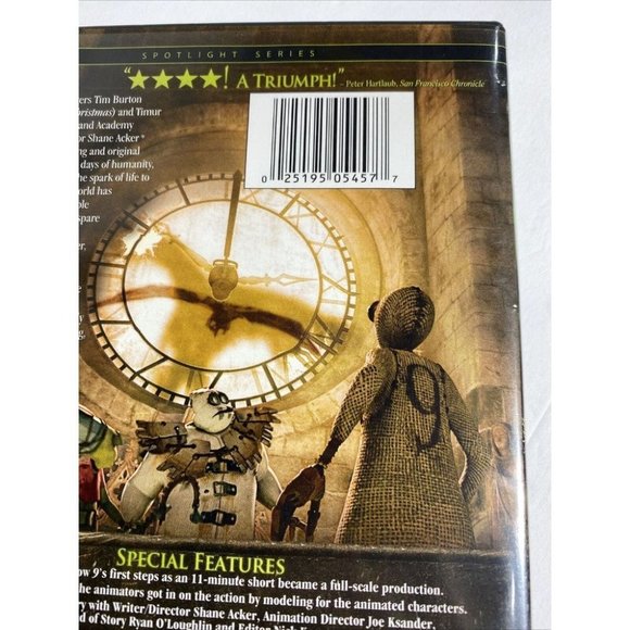 9 (DVD, 2009) From Producers Tim Burton and Timur Bekmambetov - Picture 8 of 9
